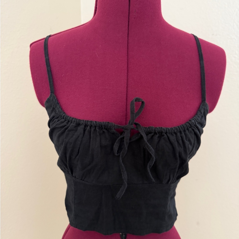 John Galt - Brandy Melville  Black Women's Top